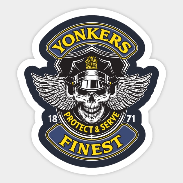 YPD - Yonkers Finest Sticker by JP